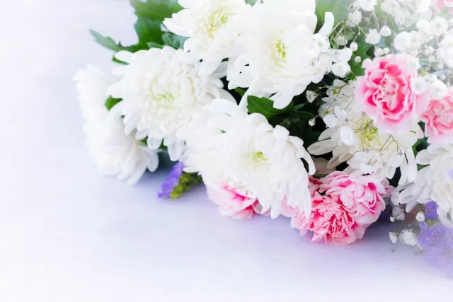 葬儀お別れの花